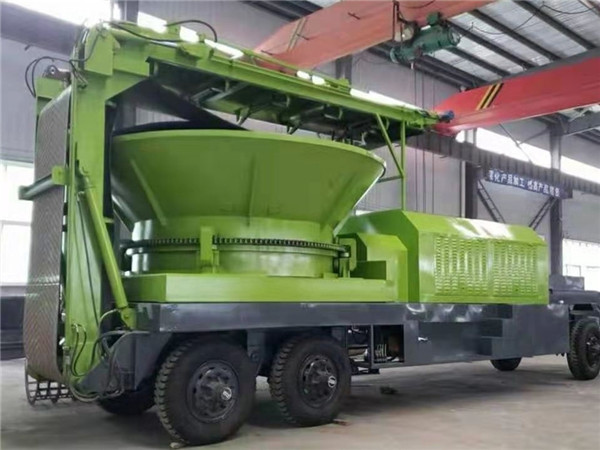 圆锅树根破碎机